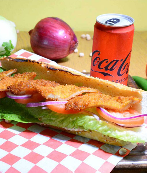 Breaded Schnitzel Baguette